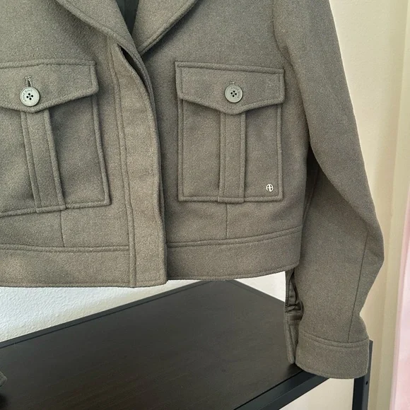 ANINE BING Dallas Cropped Cargo Jacket - Picture 6 of 9